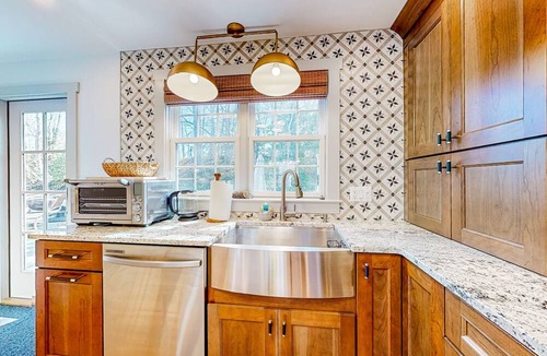 Falmouth House | Newly renovated home near downtown & beaches with firepit, grill, large patio