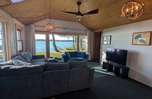 South Haven Cabin | Island Cabin, Clearwater Lake MN (Boat Required)