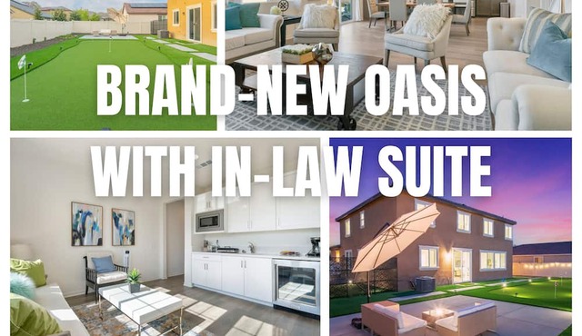 5b4b Brand-New Oasis with In-Law Suite near UCR / 30+ days