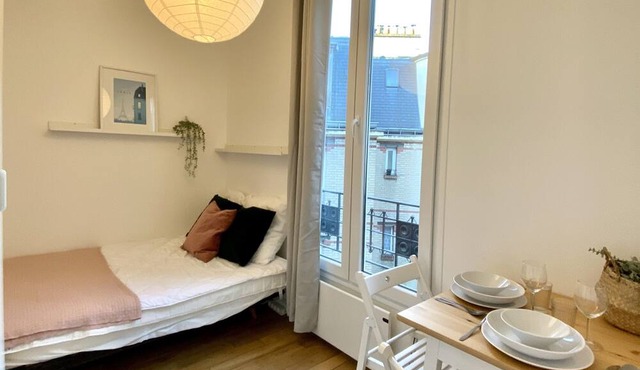 Studio Calme et Cosy Paris 15 - Bail mobilité